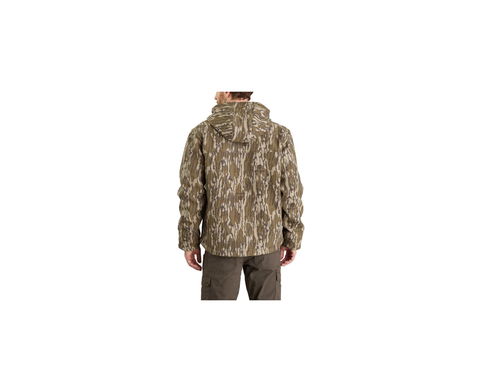 Carhartt Men's Super Dux Relaxed Fit Sherpa Lined Camo Active Jacket