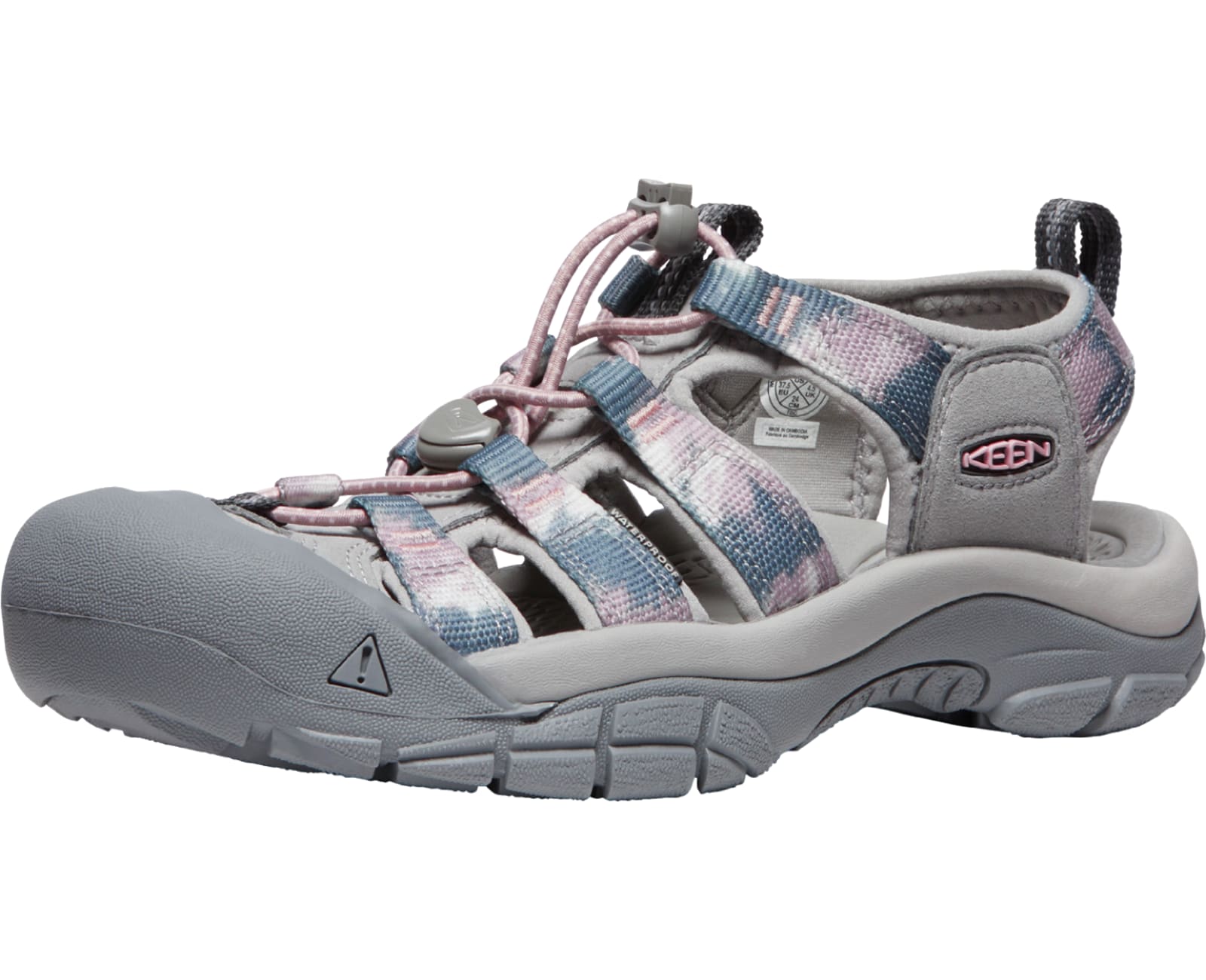 keen newport retro tie dye