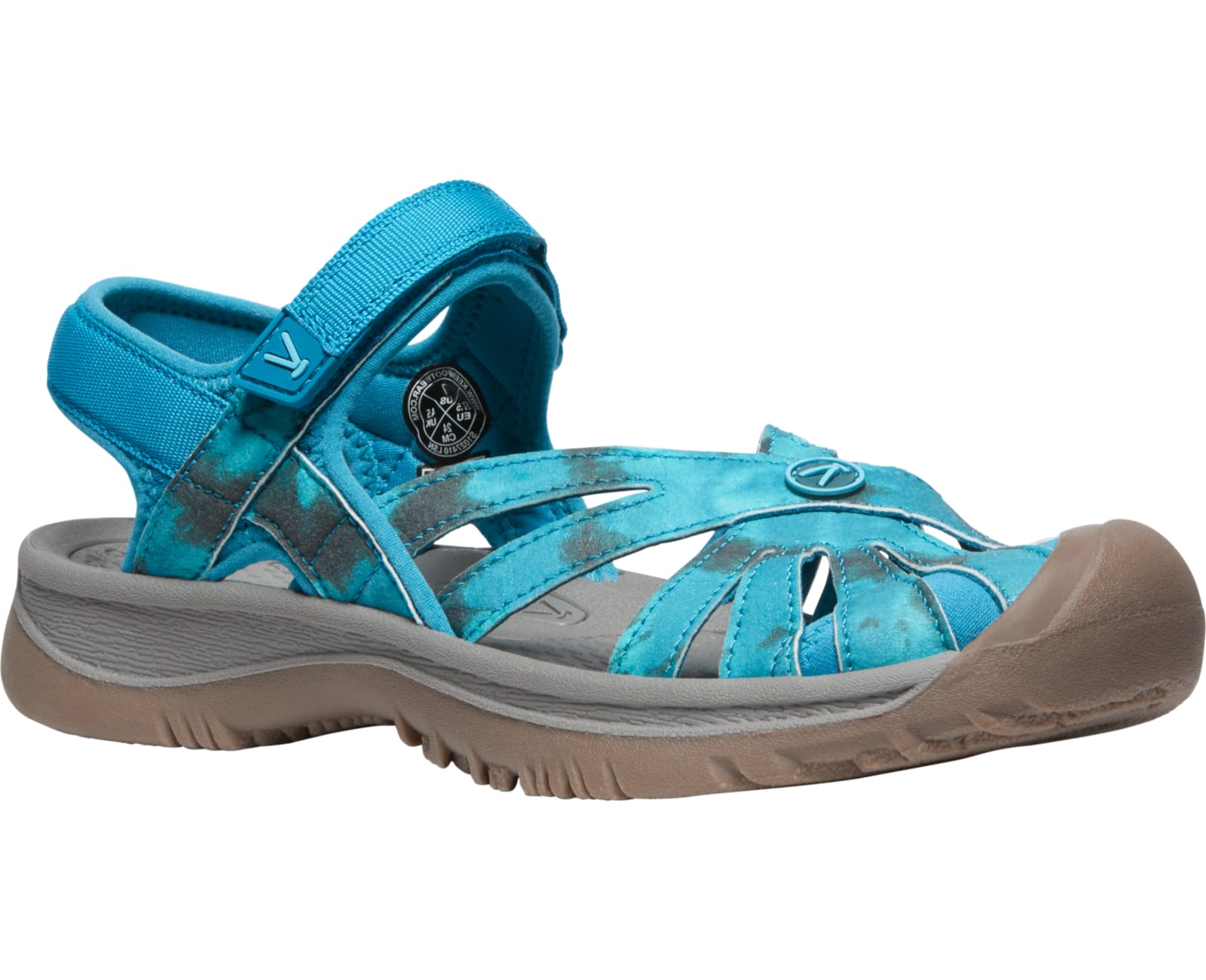 Keen Women's Rose Sandal Sea Moss/tie Dye 7
