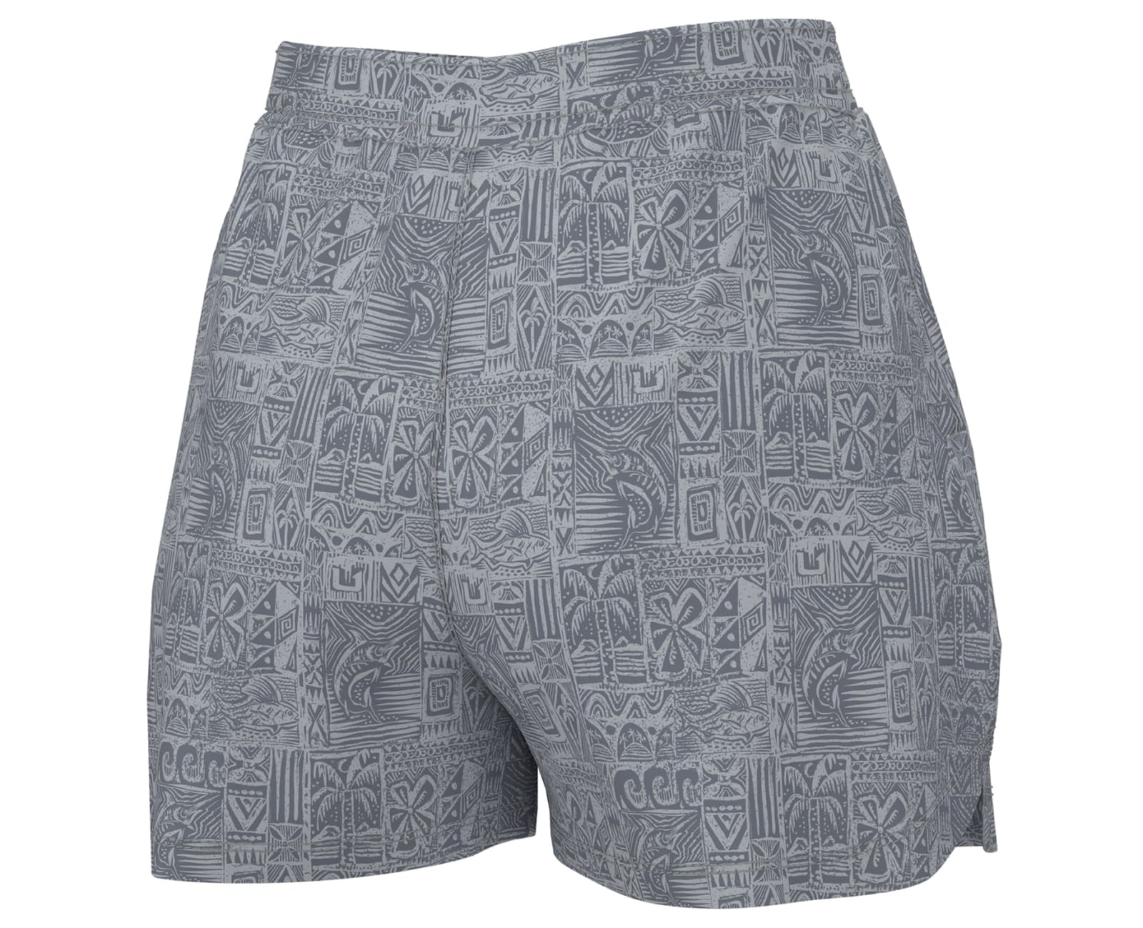 Huk Women's Pursuit Volley Short Offshore Block - Harbor Mist - XL