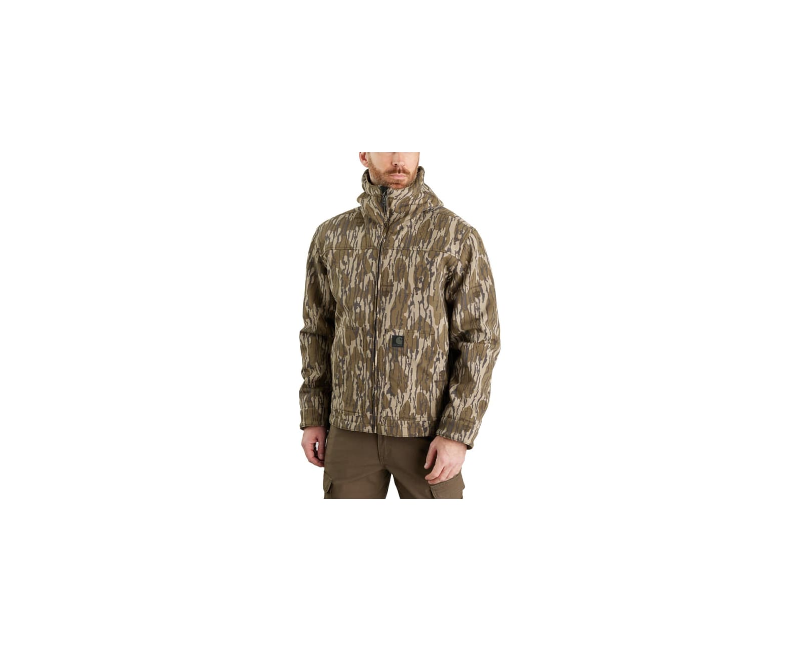 Carhartt Men's Super Dux Relaxed Fit Sherpa Lined Camo Active Jacket