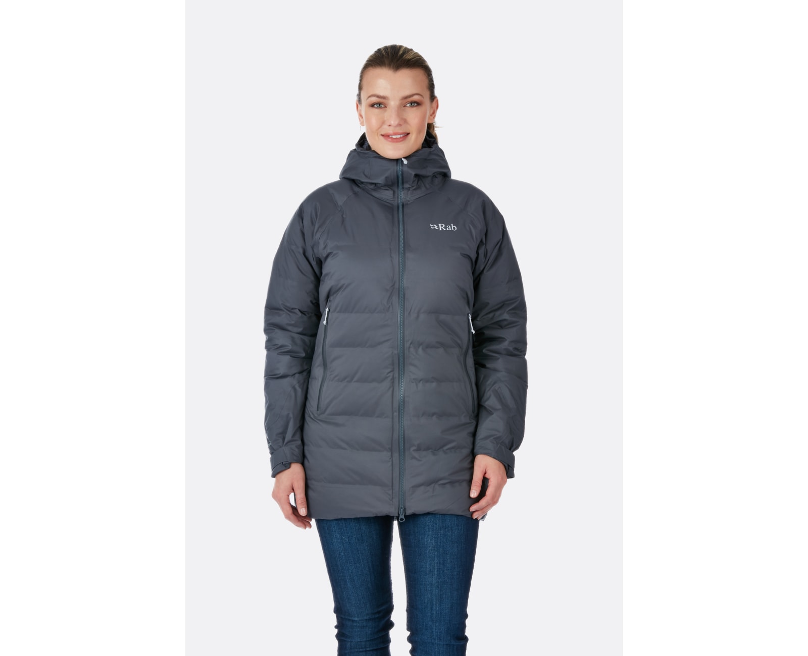 Rab Women's Valiance Parka Wmns Steel 8