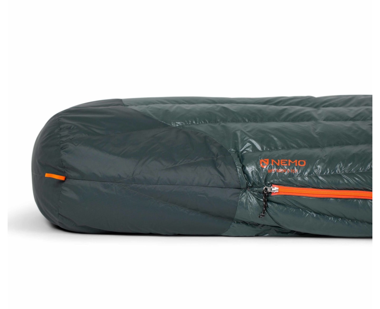 NEMO Men's Riff 15 Sleeping Bag Ember Red/deep Water Regular