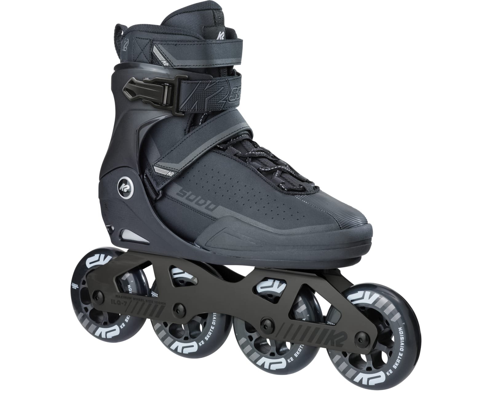 K2 Skate Men's Sodo Inline Skates Black/Grey 9