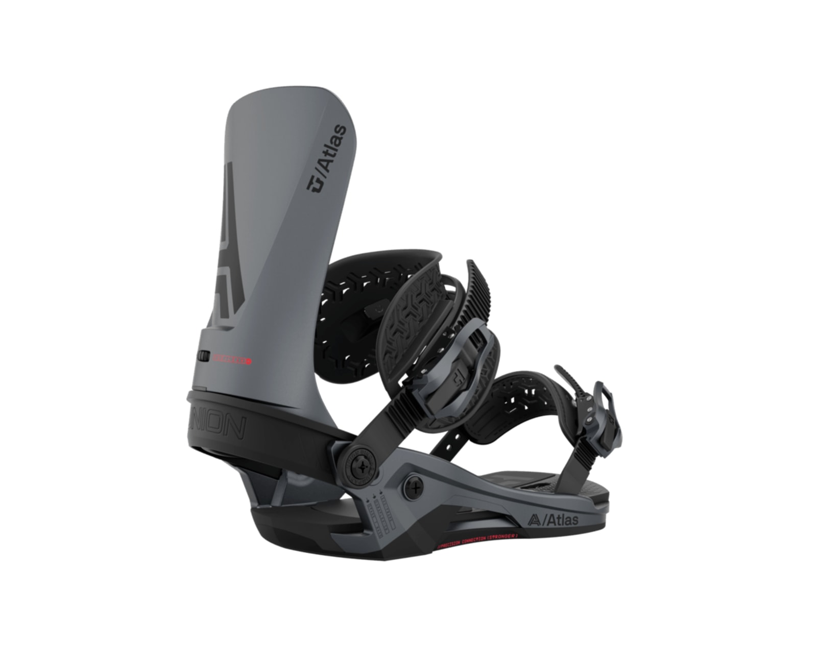 Union Bindings Atlas Metallic Grey Large