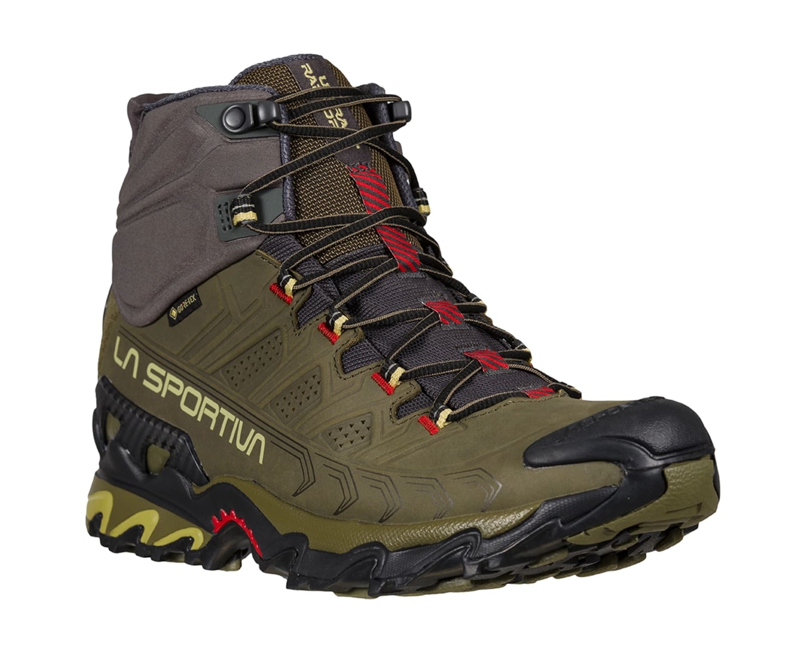 La Sportiva Men's Ultra Raptor Ii Mid Leather Wide Gtx - Ivy/tango Red ...