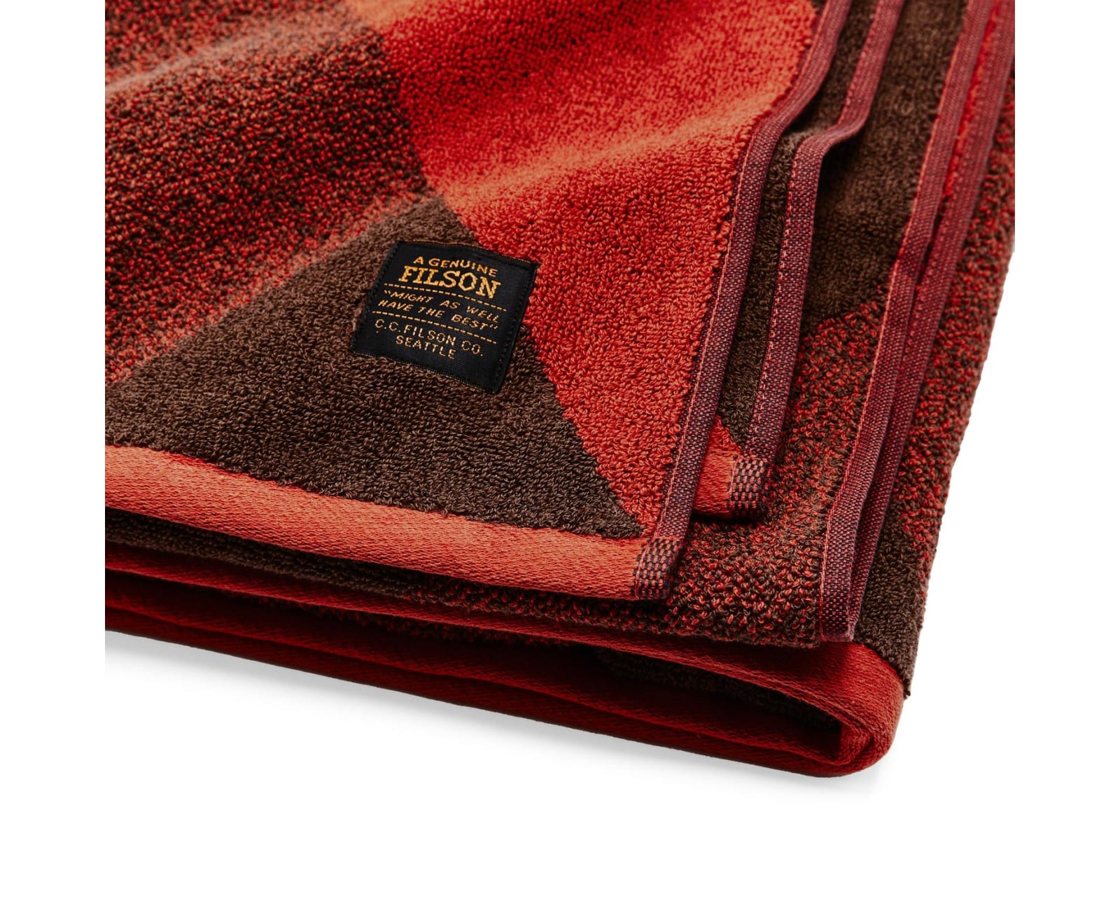 Filson Lodge Towel Redbrown One Size