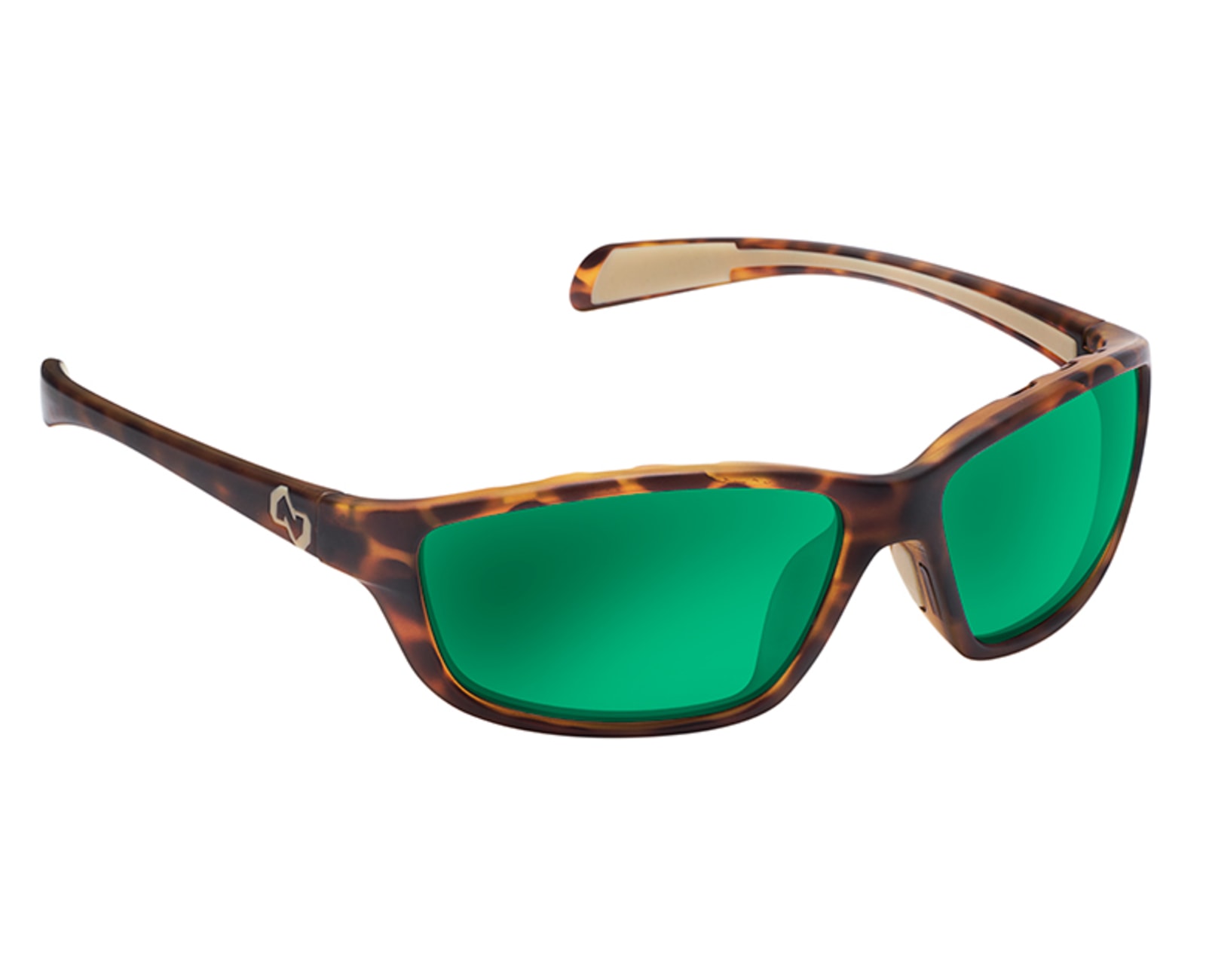 Native Eyewear Kodiak Desert Tort W/ Green Reflex Lenses