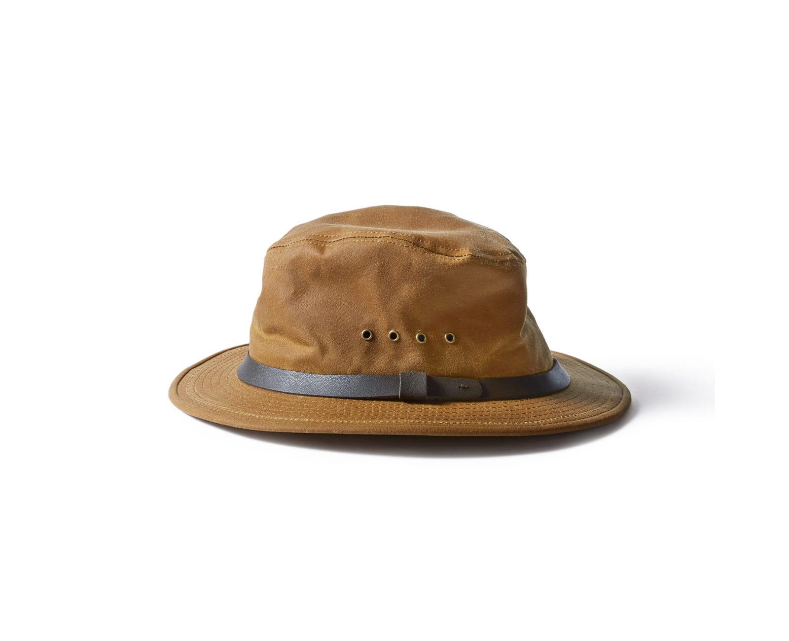Filson 60016 Insulated Tin Cloth Packer Hat Dark Tan - Small