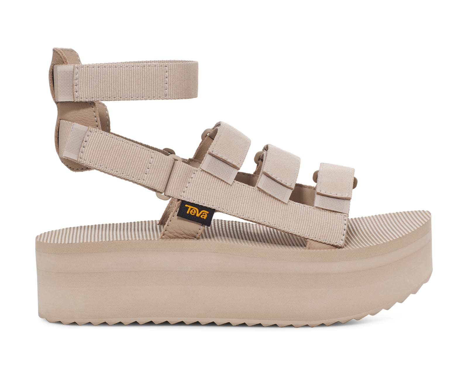 Teva FLATFORM MEVIA - Sandali da trekking - black/nero
