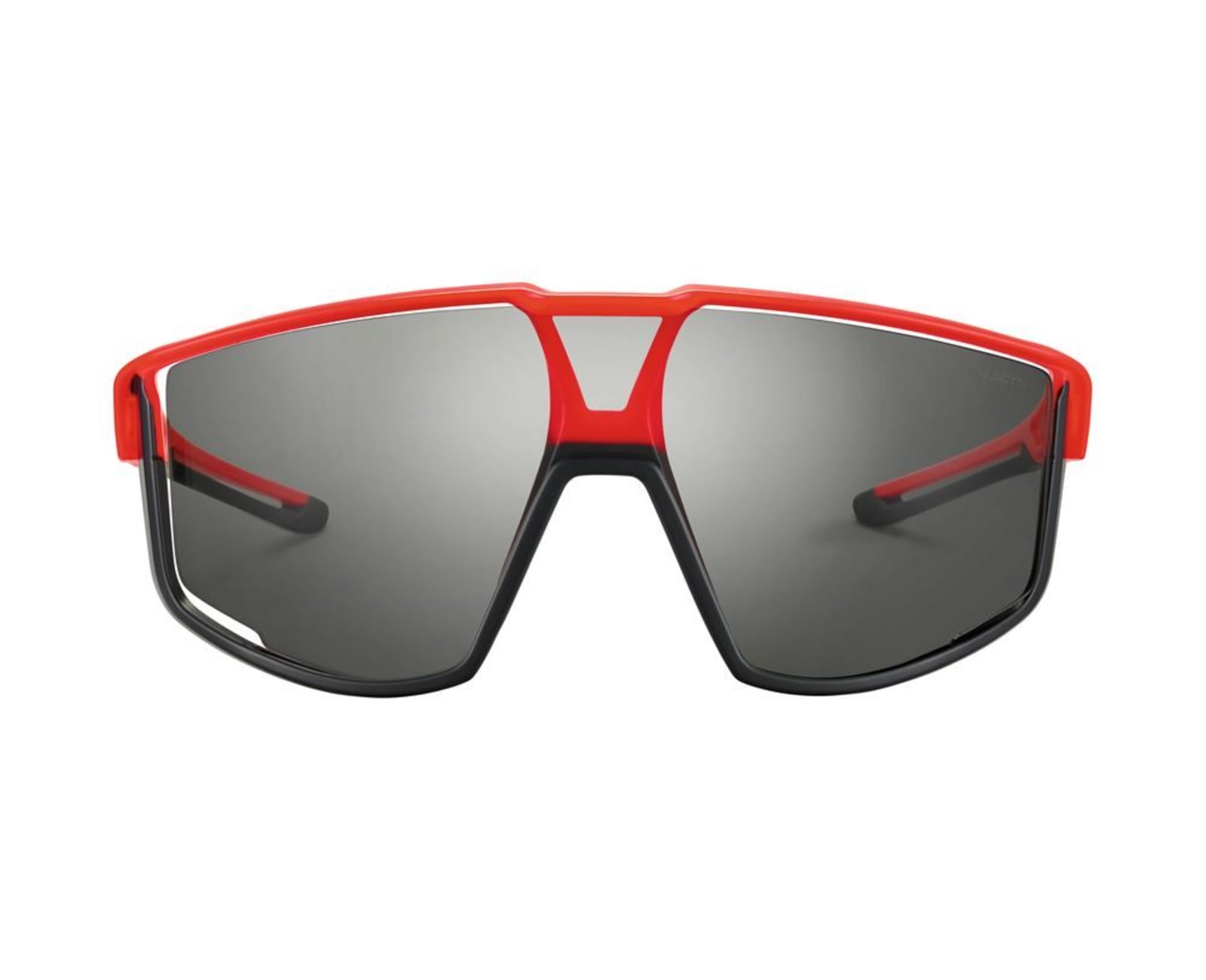 Julbo Fury Sunglasses Black/orange Fluorescent Frame With Reactiv