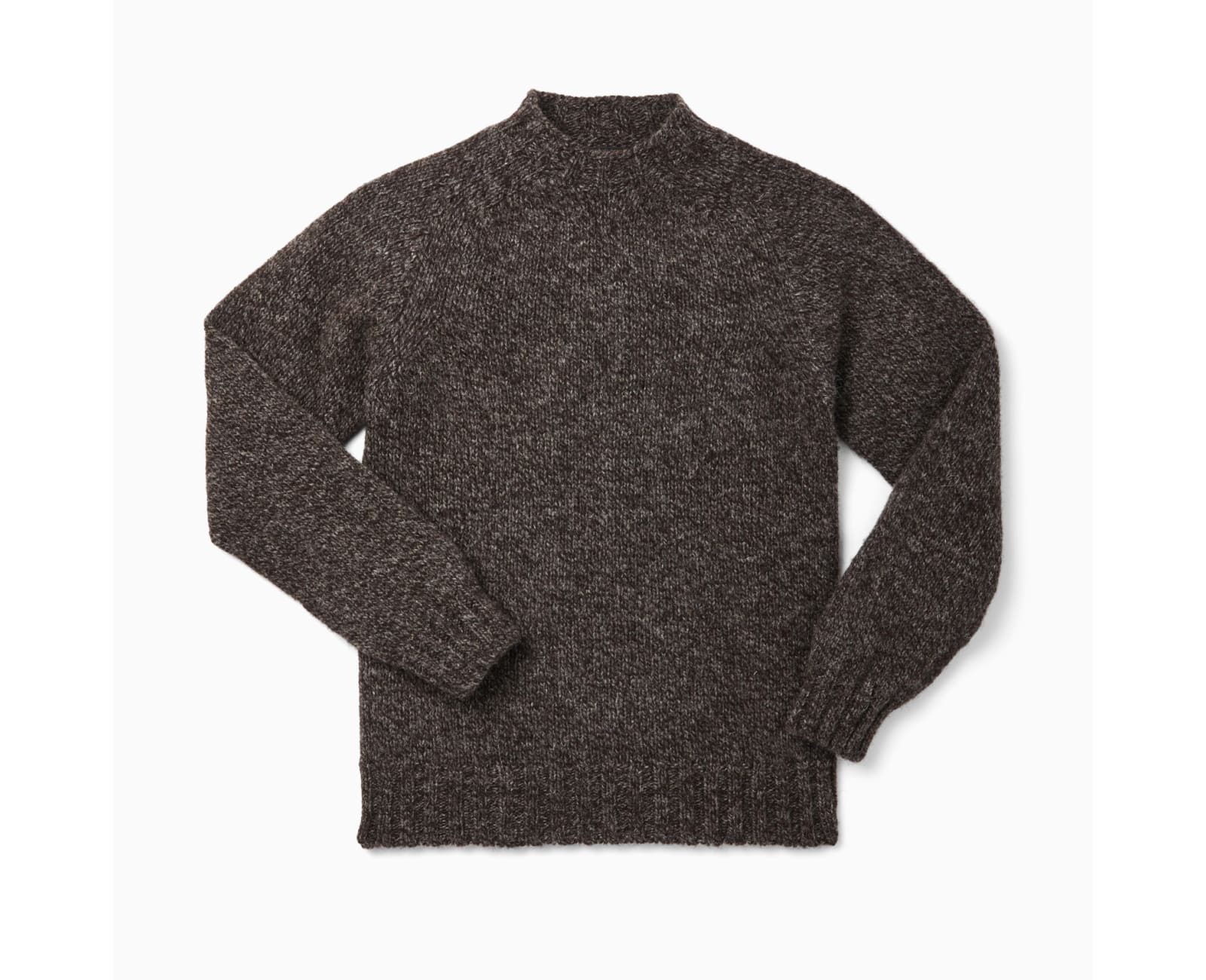 Filson Men's 3gg Crewneck Sweater Heather Brown Marl Large