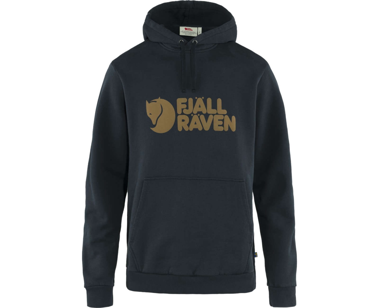 Fjallraven Men's Fjallraven Logo Hoodie Dark Navy XL