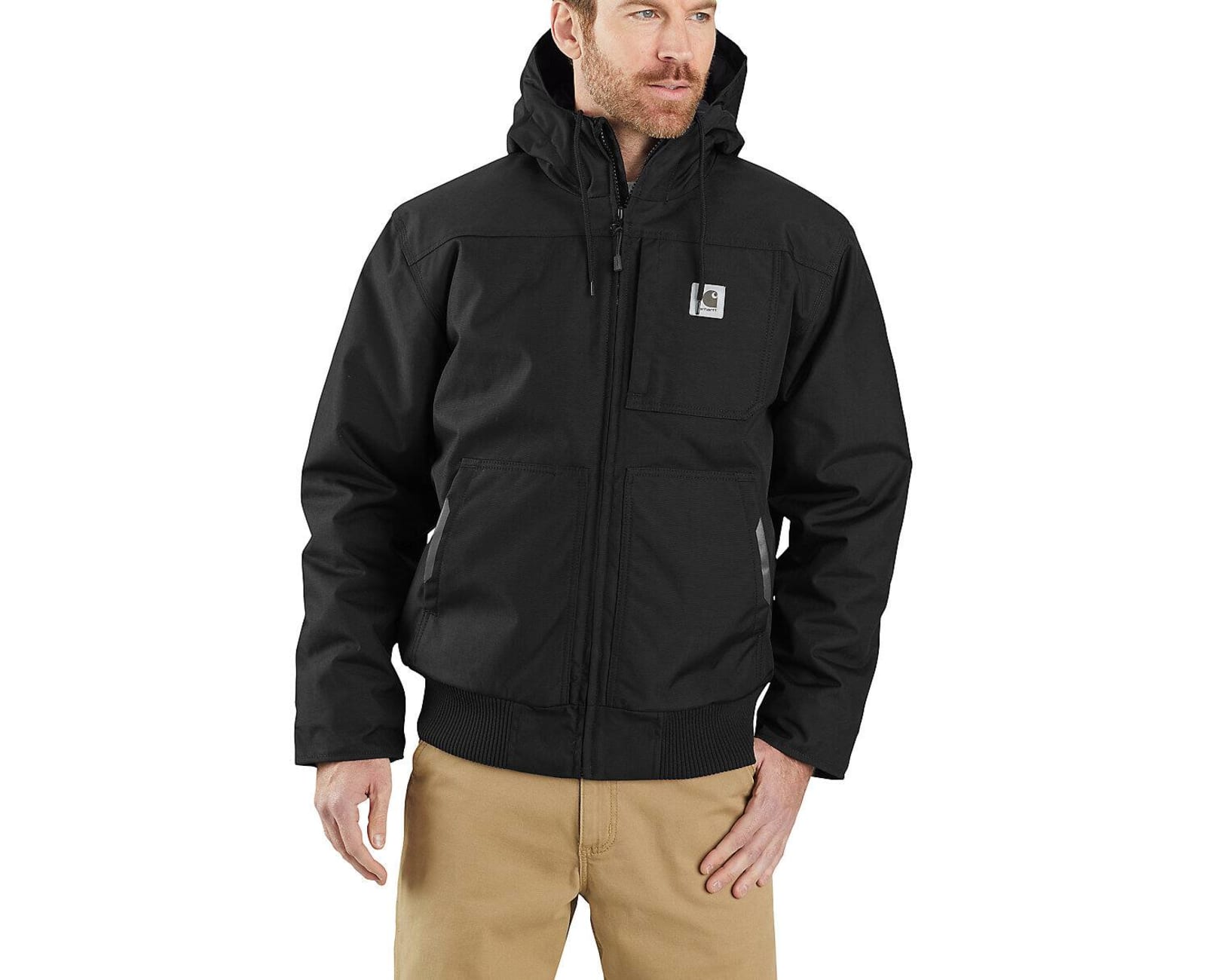 Carhartt Men's Yukon Extremes Loose Fit Insulated Active Jac Black XL