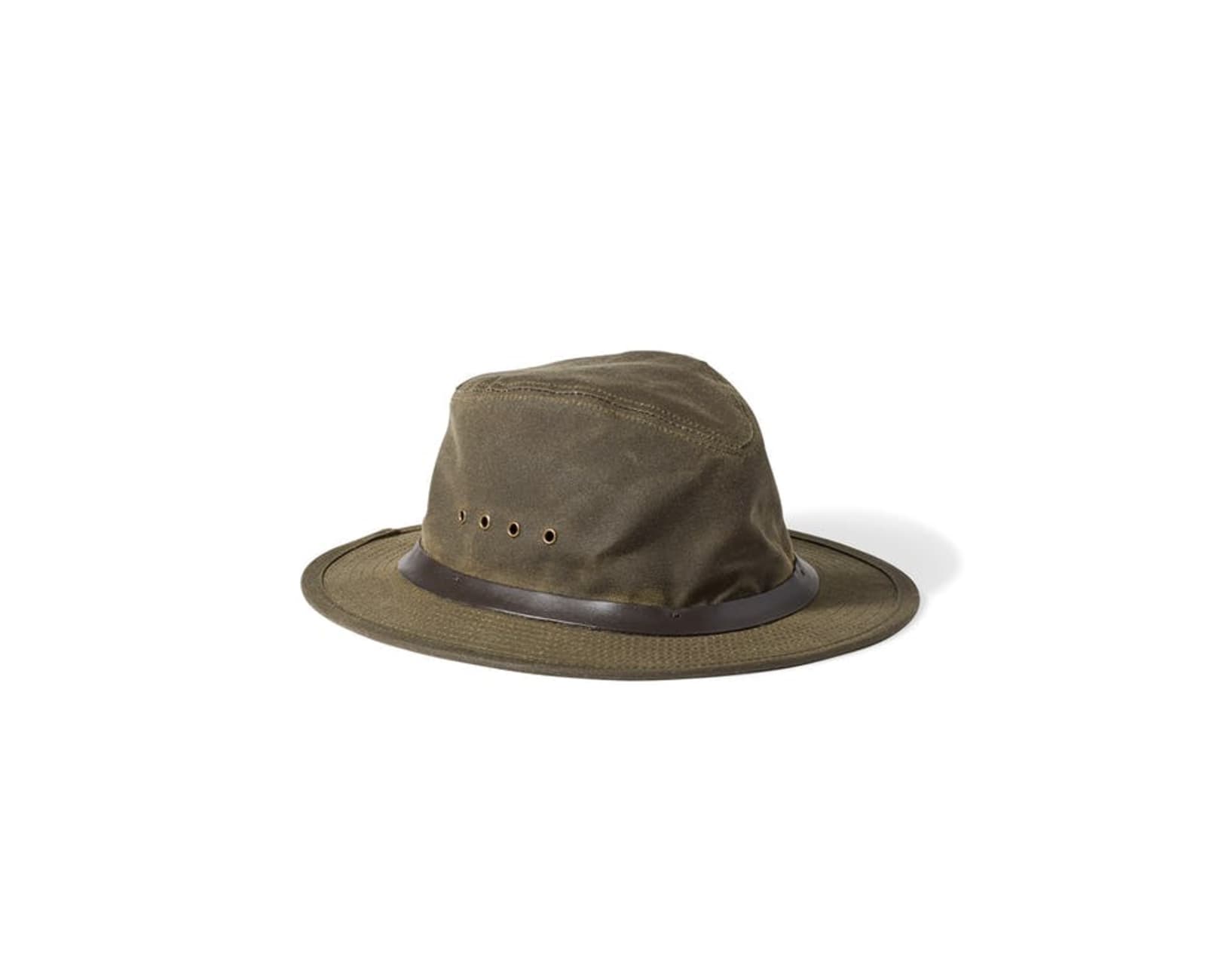 Filson Tin Cloth Packer Hat - Otter Green - XXL