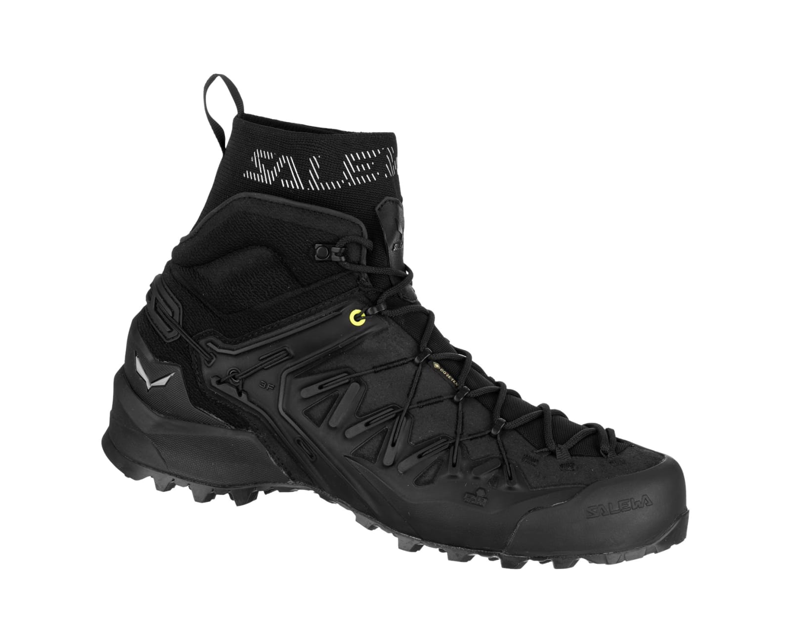 Salewa Men's Wildfire Edge Mid Gtx Black/black 12.5