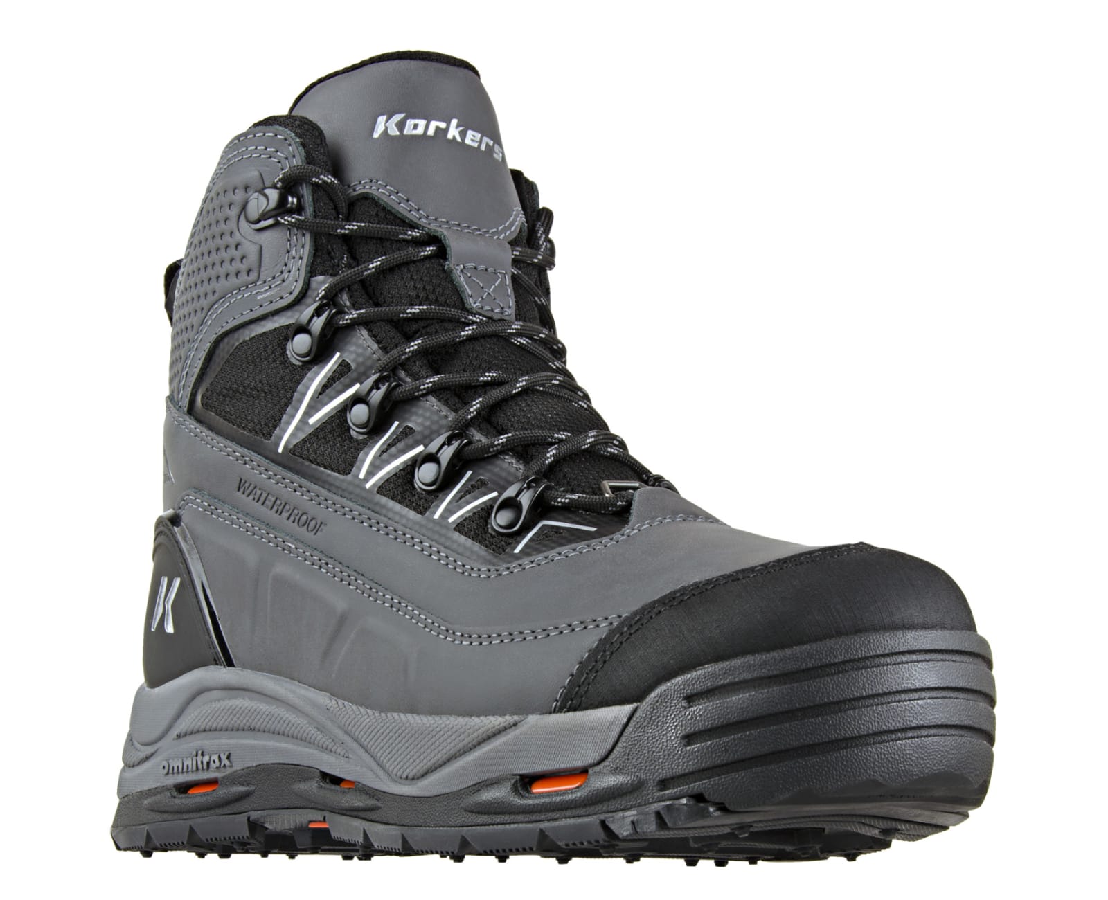 Verglas Ridge Korkers Men's Verglas Ridge W/ Snowtrac Icetrac Soles - Grey - 11.5