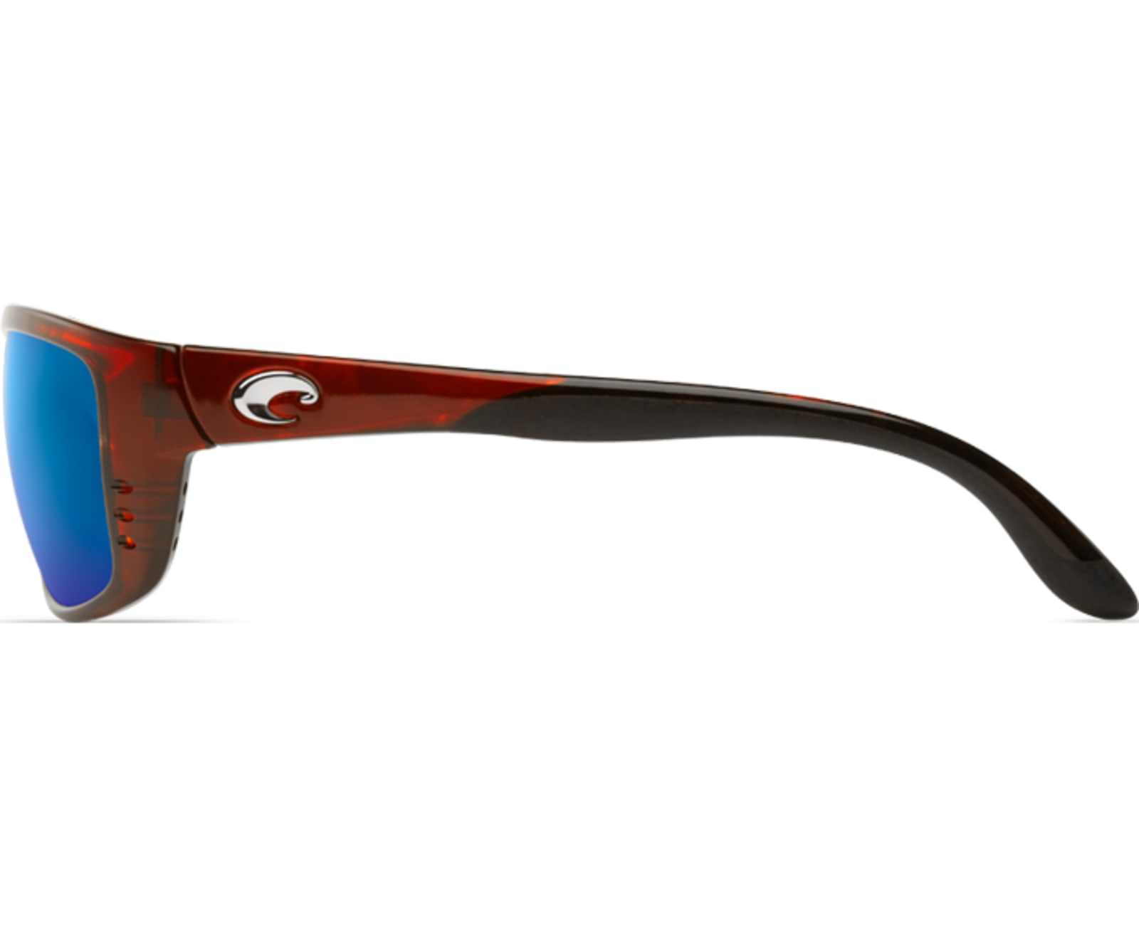 Costa Del Mar Zane Sunglasses Tortoise Frame/Blue Mirror Glass 580G