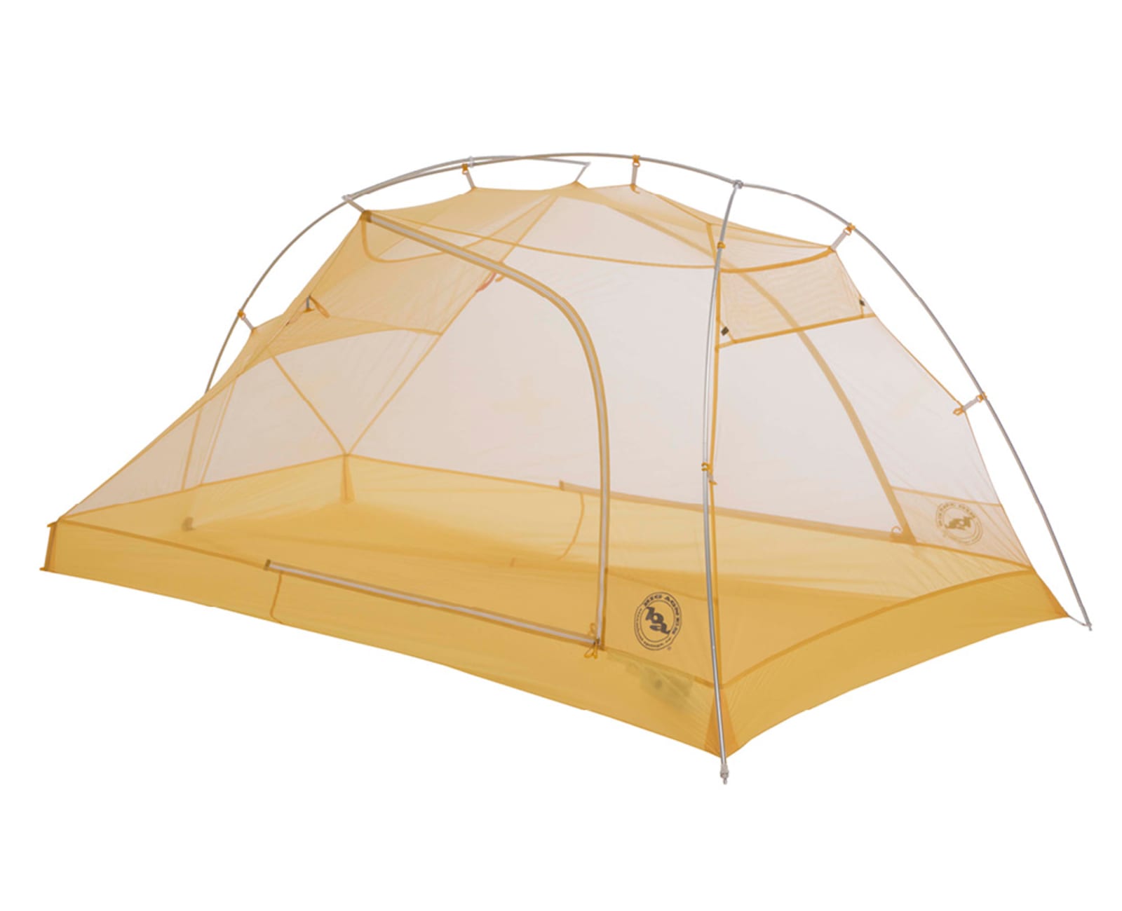 Big Agnes Tiger Wall Ul2 Solution Dye Gray/yellow 2 Person