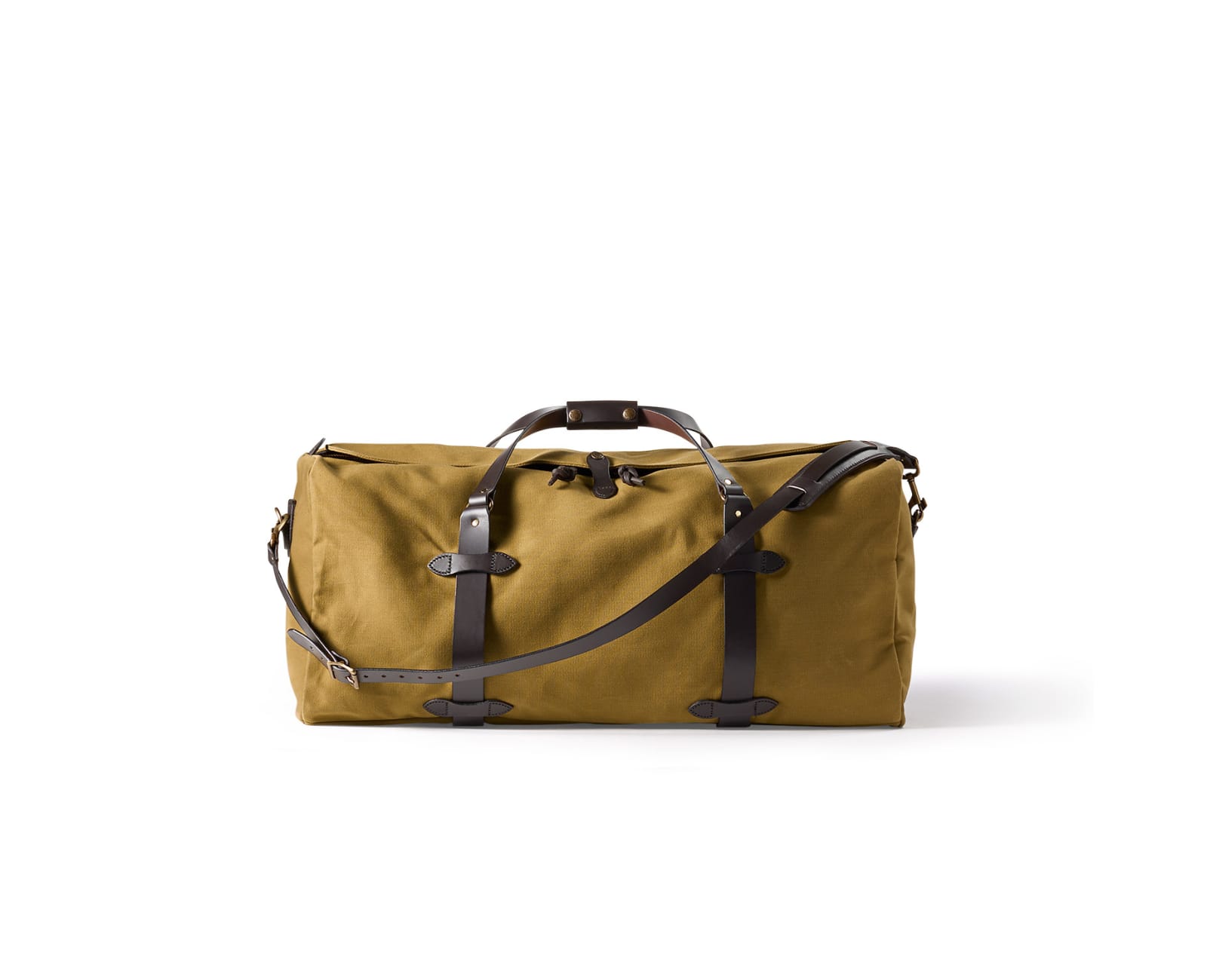 Filson 70223 Large Rugged Twill Duffle Bag Dark Tan