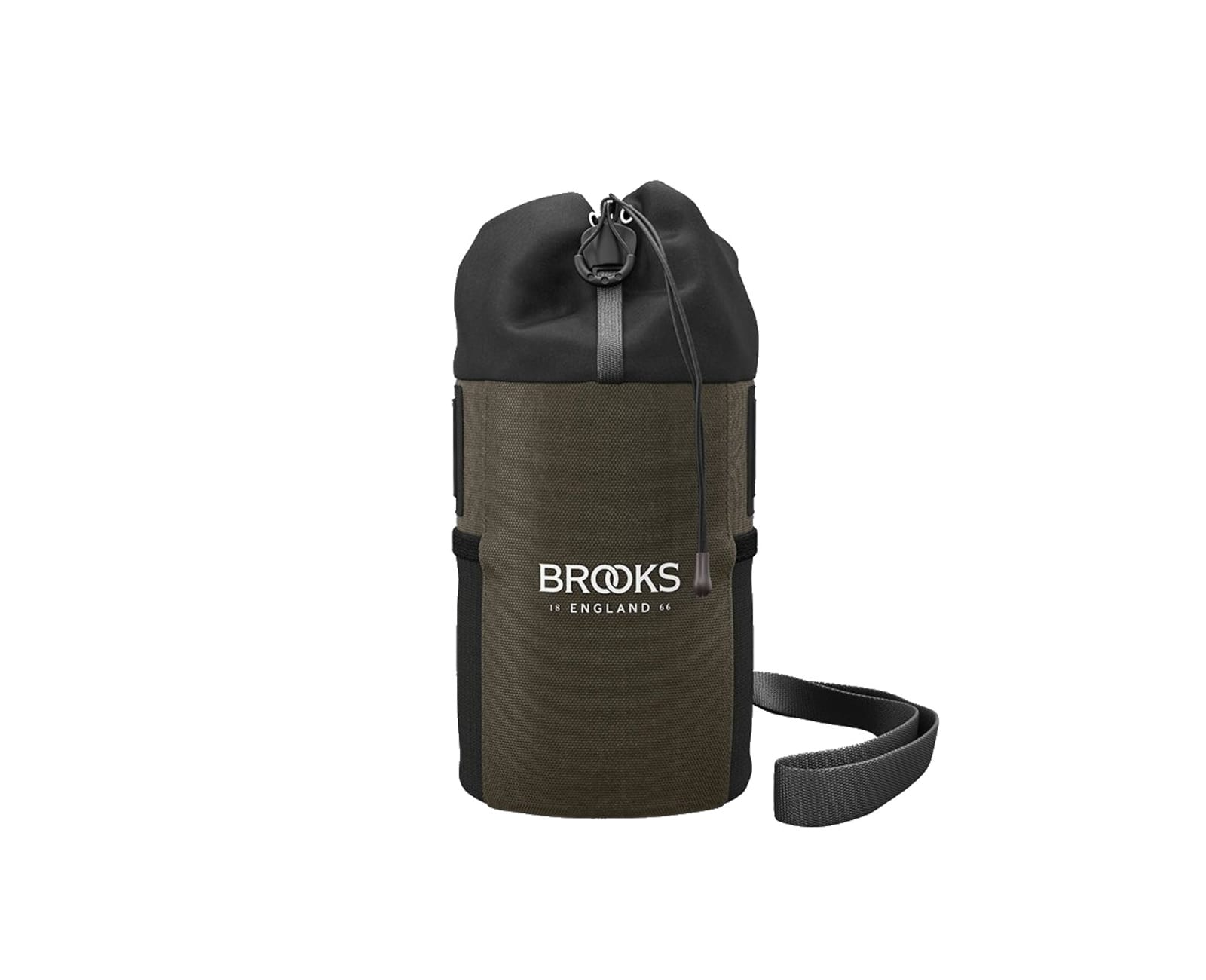 Gravel Bike Feed Pouch Brooks England Scape Feed Pouch - Mud Green