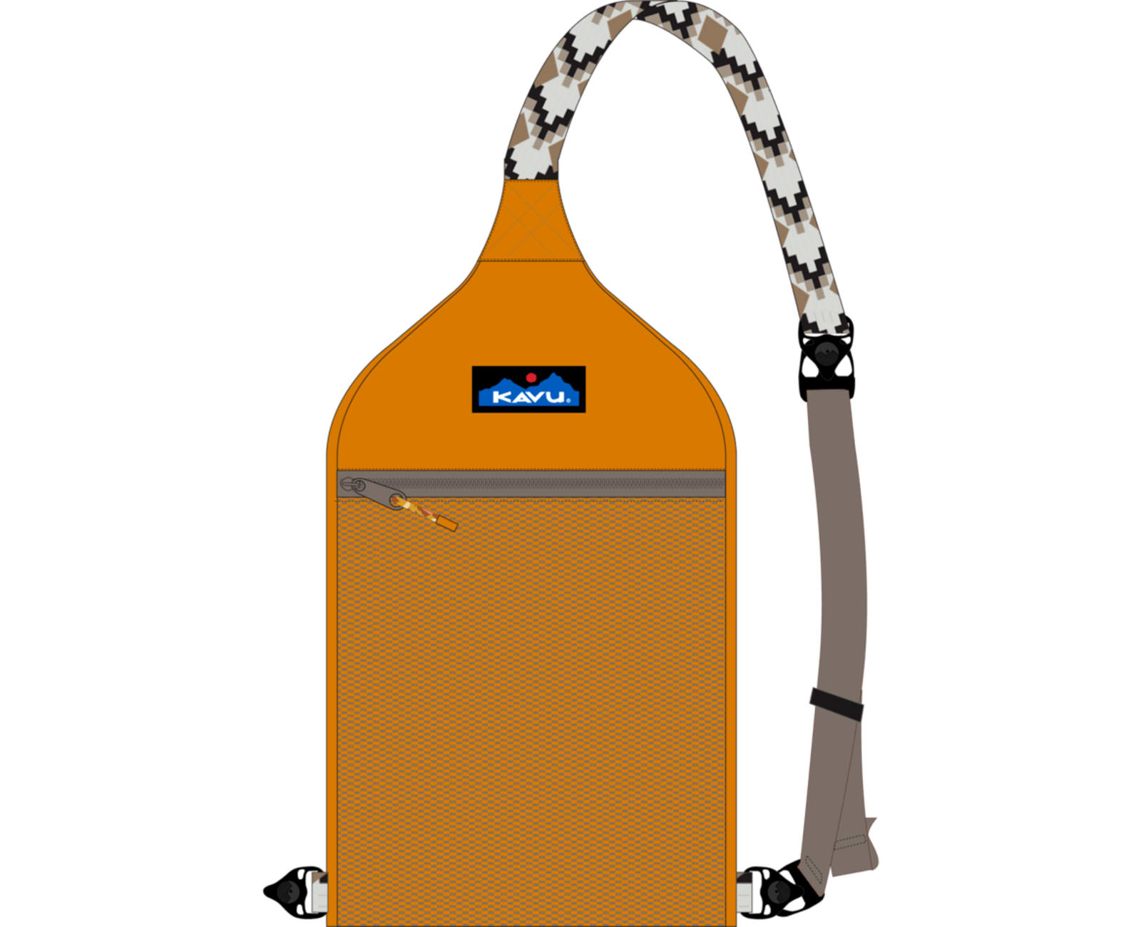 Rope Sling Bag KAVU Yoho Sling Rucksack Semi Padded Water