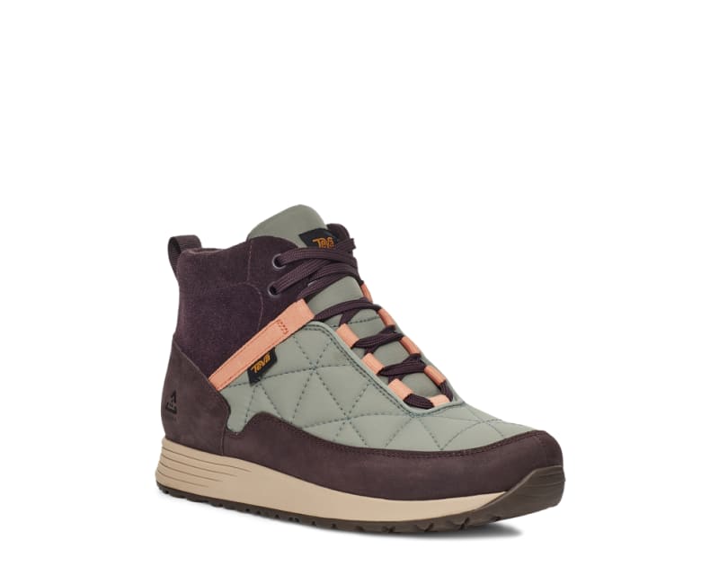 Teva Women's Ember Commute Wp - Fudge/ Shadow/ Orange - 6.5
