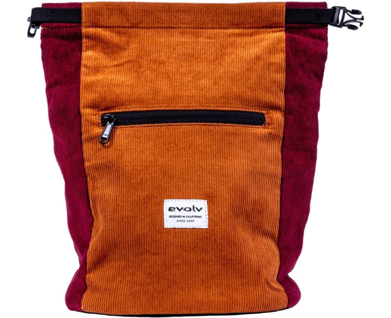 Evolv - Corduroy Chalk Bag - Ruby