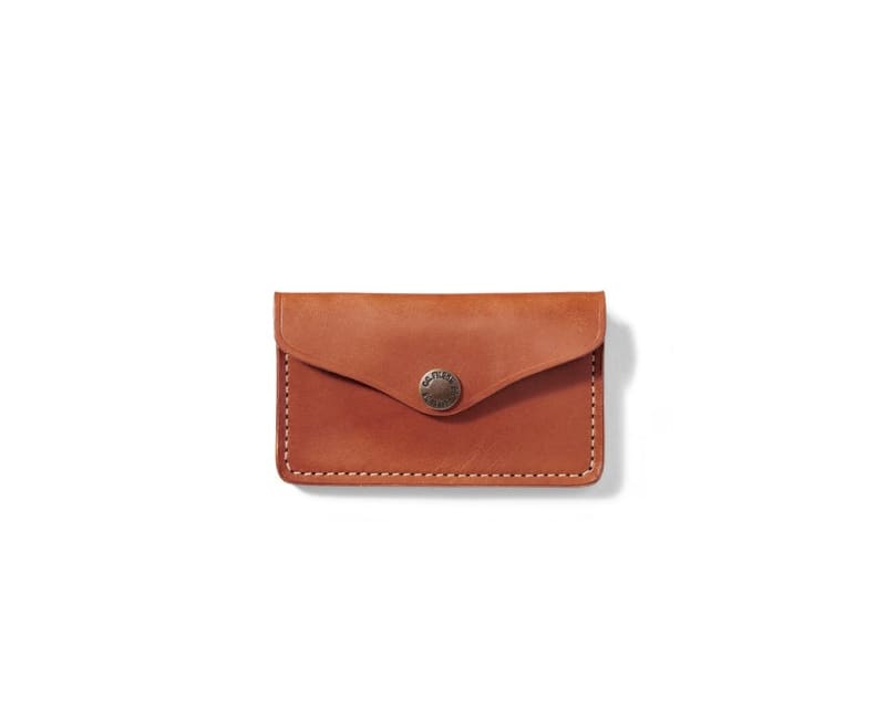 Filson Snap Wallet - Tan Leather