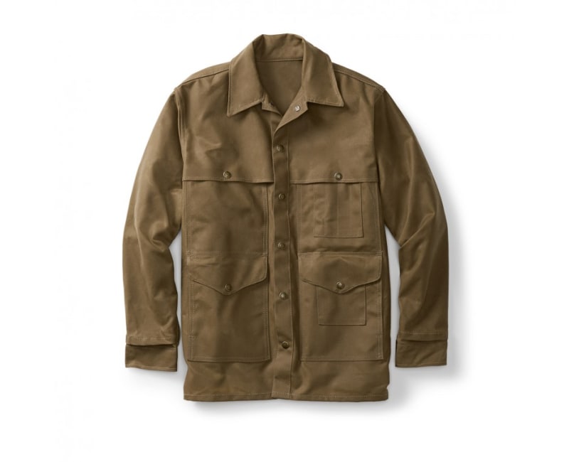 pandilla proporción esencia Filson Men's Tin Cloth Cruiser - Alaska Fit - Dark Tan - XS