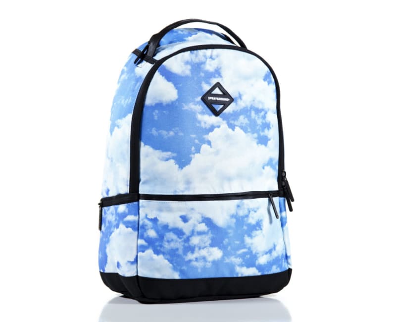 Sprayground Cloud White Duffle Bag