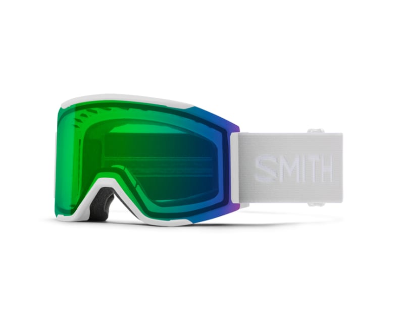 Smith Squad Mag - White Vapor/chromapop Everyday Green Mirror