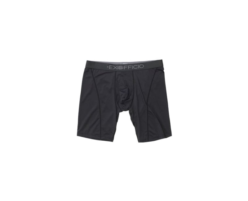 ExOfficio Men's Give-N-Go 2.0 Boxer Brief, Black, Small at