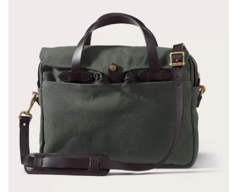 Mens Original Briefcase Otter Green
