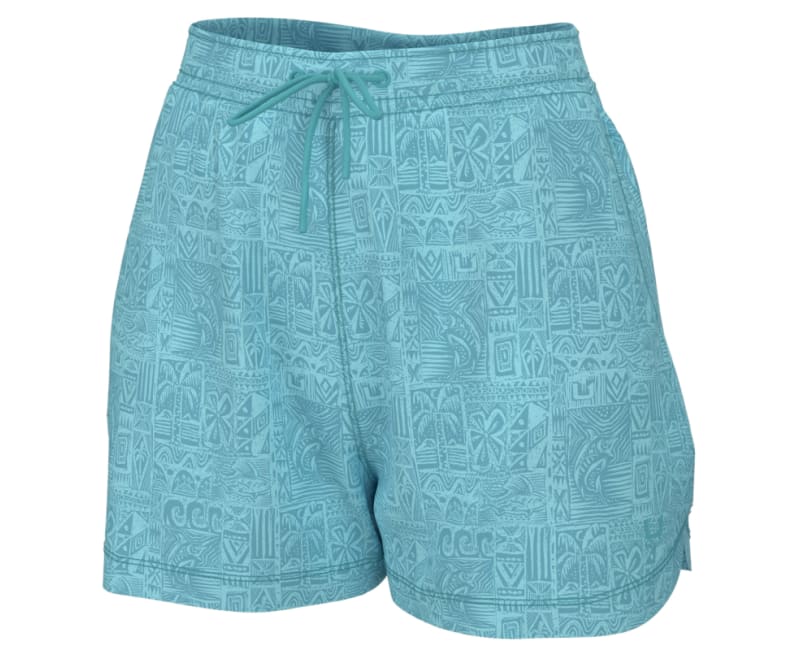 Huk Women's Pursuit Volley Short Offshore Block - Ipanema - XS