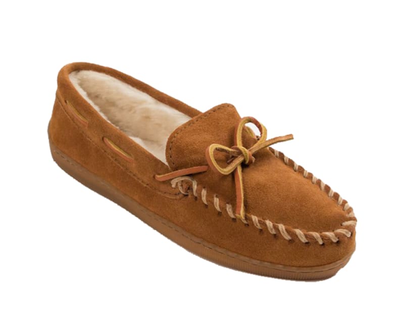 Minnetonka Pile Lined Hardsole Slippers Men’s Size 10 Men main image 4