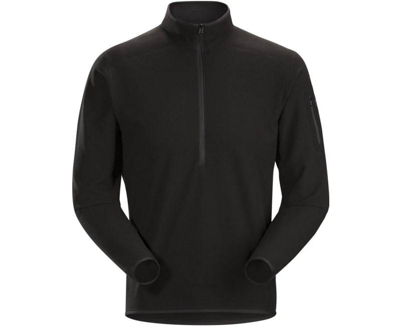 Arc'Teryx Men's Delta Lt Zip Neck - Black - XL