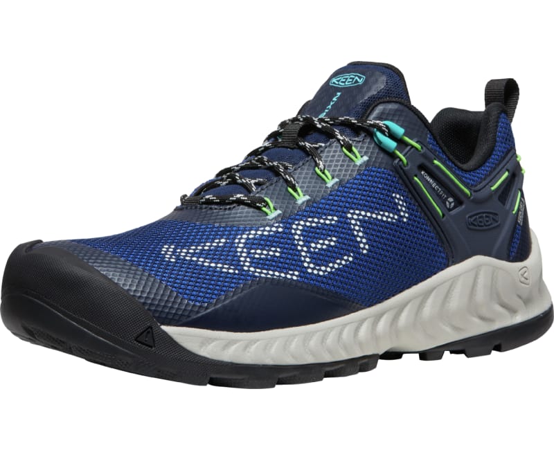 Keen Men's Nxis Evo Wp - Sky Captain/green Flash - 11