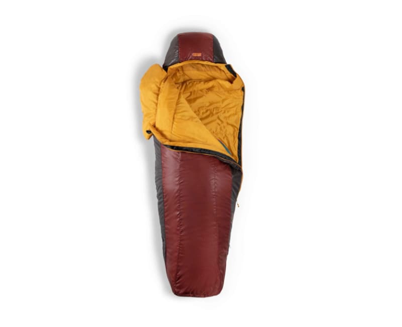 NEMO Men's Tempo 50 Sleeping Bag - Harvest/waxed Leather - Long