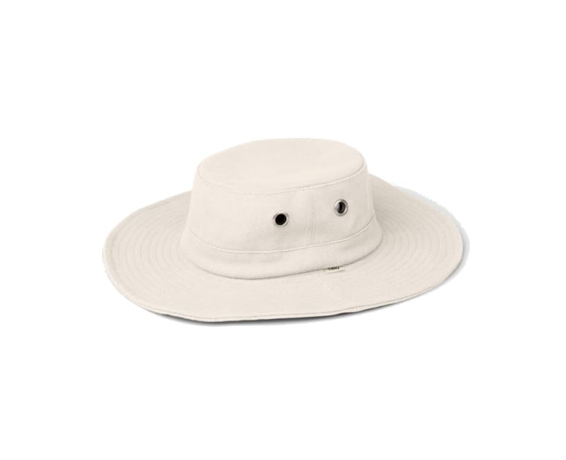 Tilley Hemp Canvas Sun Hat - Cream - Small