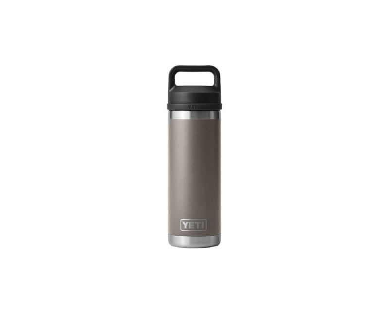 YETI Black Rambler Bottle 18 oz Chug