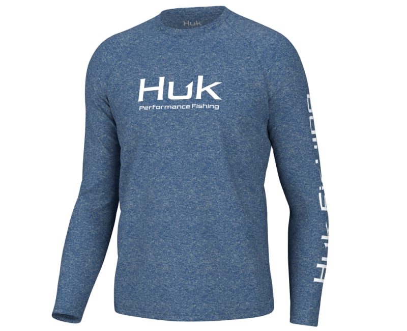 HUK Performance Fishing W Pursuit Vented LS Tops, Long Sleeve