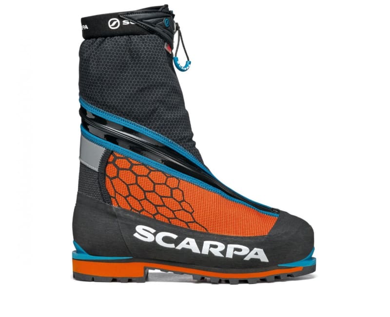 Scarpa Phantom 6000 Mountaineering Boot - Black/orange - 45