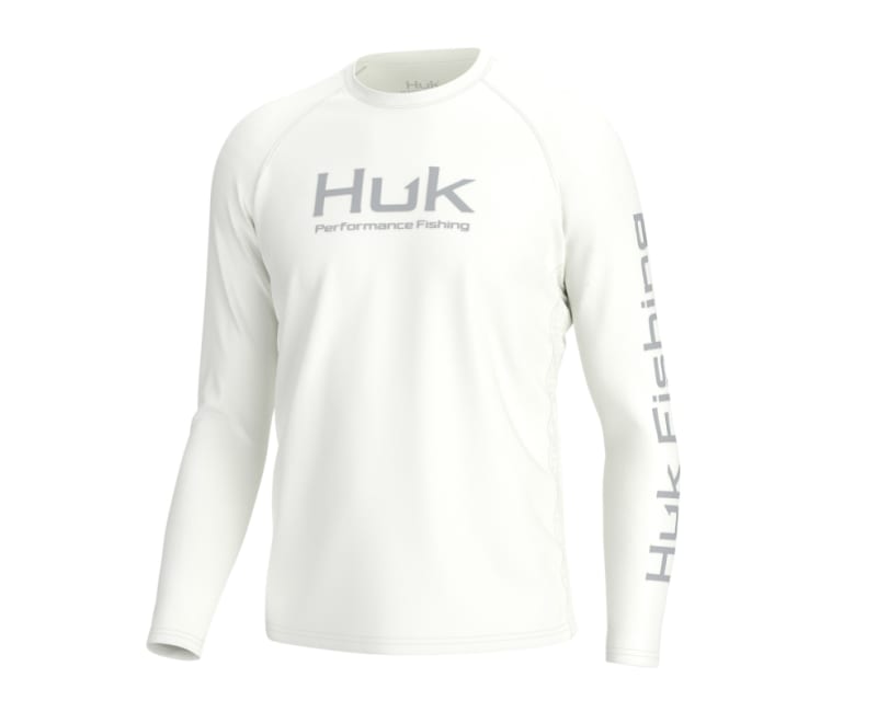 Huk Men's Vented Pursuit - White - 3XL