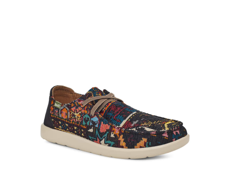 Sanuk Men's Shaka Lite Sl Rug - Black Multi - 8