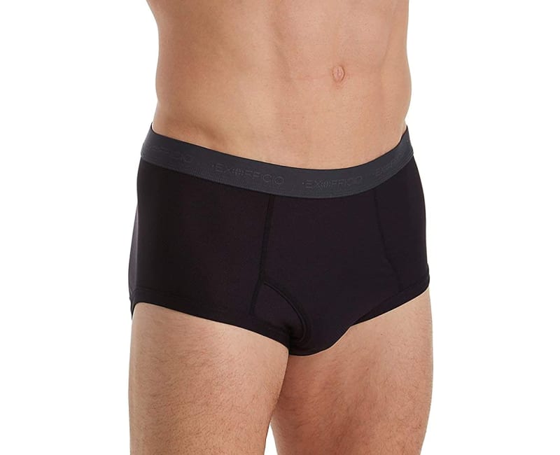 ExOfficio Men's Give-N-Go 2.0 Boxer Brief, Black, Small, Black