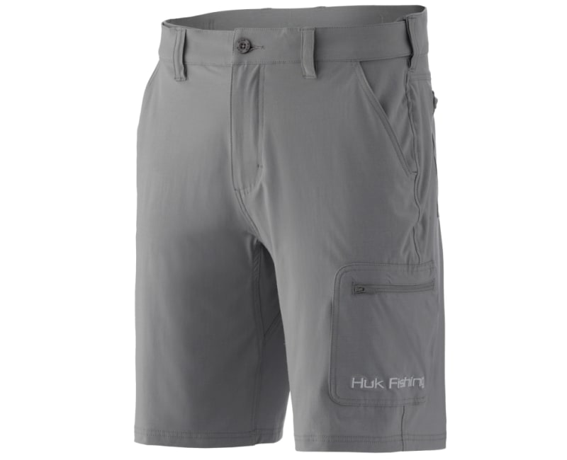 HUK Men's Next Level Quick-Drying Performance Fishing Shorts Small