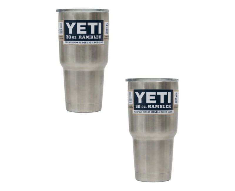 2 Pack 30oz Magnetic Tumbler Lid, Fits Yeti Rambler or Old Style