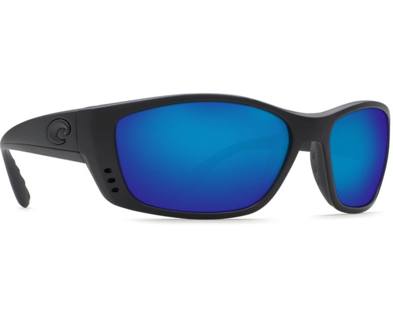 Fisch Polarized Sunglasses in Blue Mirror