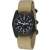 Black dial / Black PVD case- #124B Defender Khaki nylon band